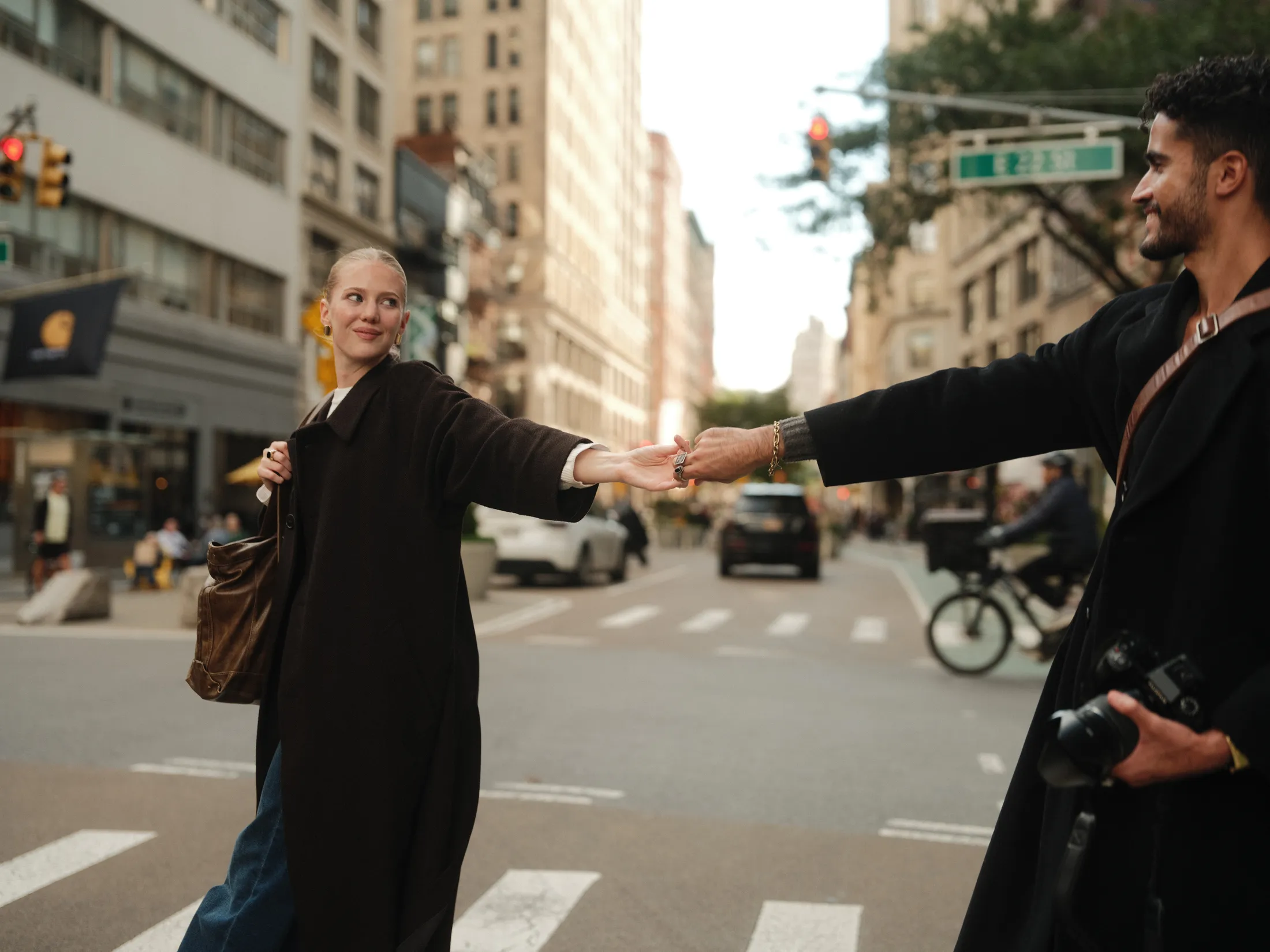Medium format editorial brand photography in New York City