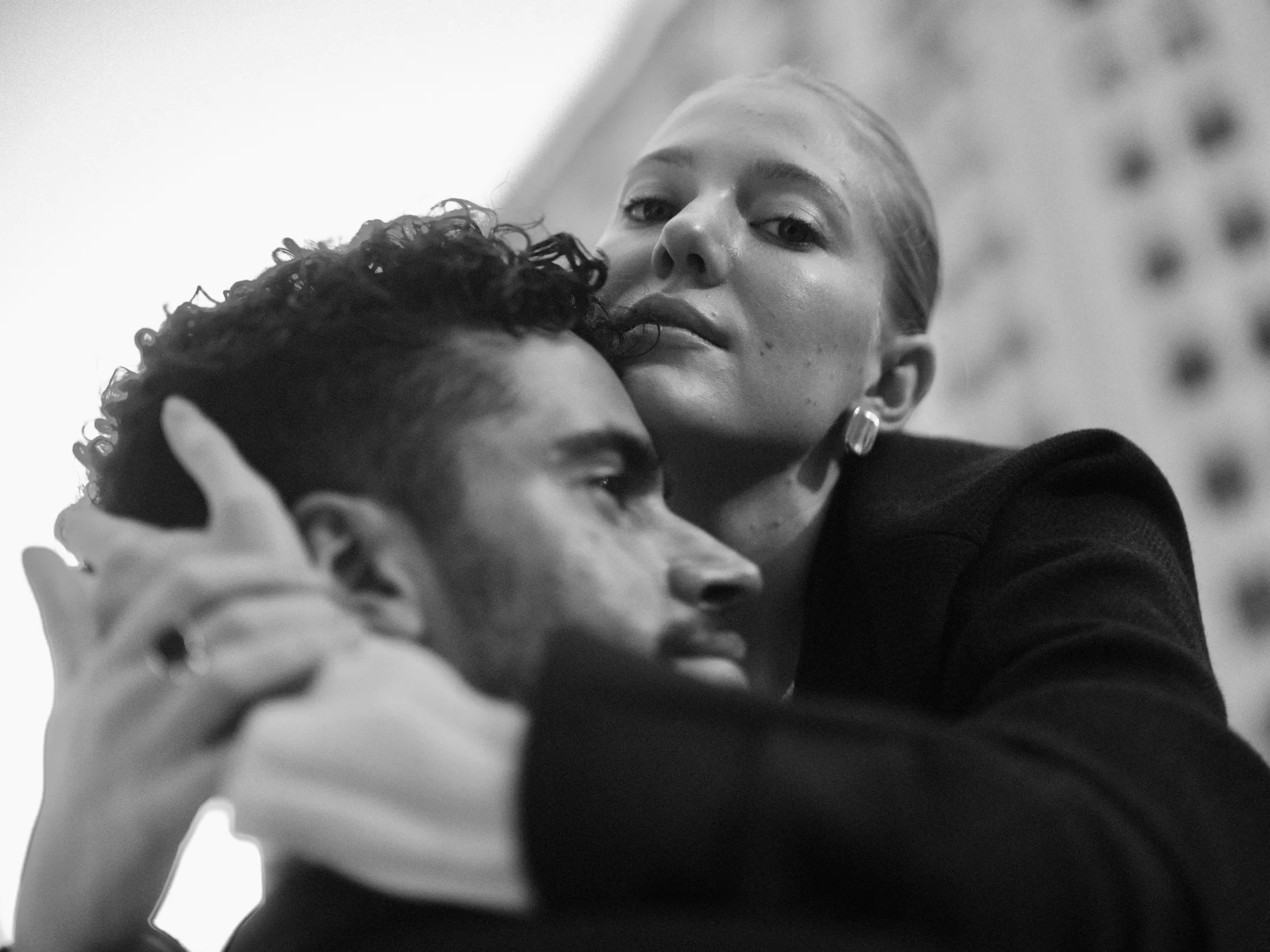 Black and white editorial photography