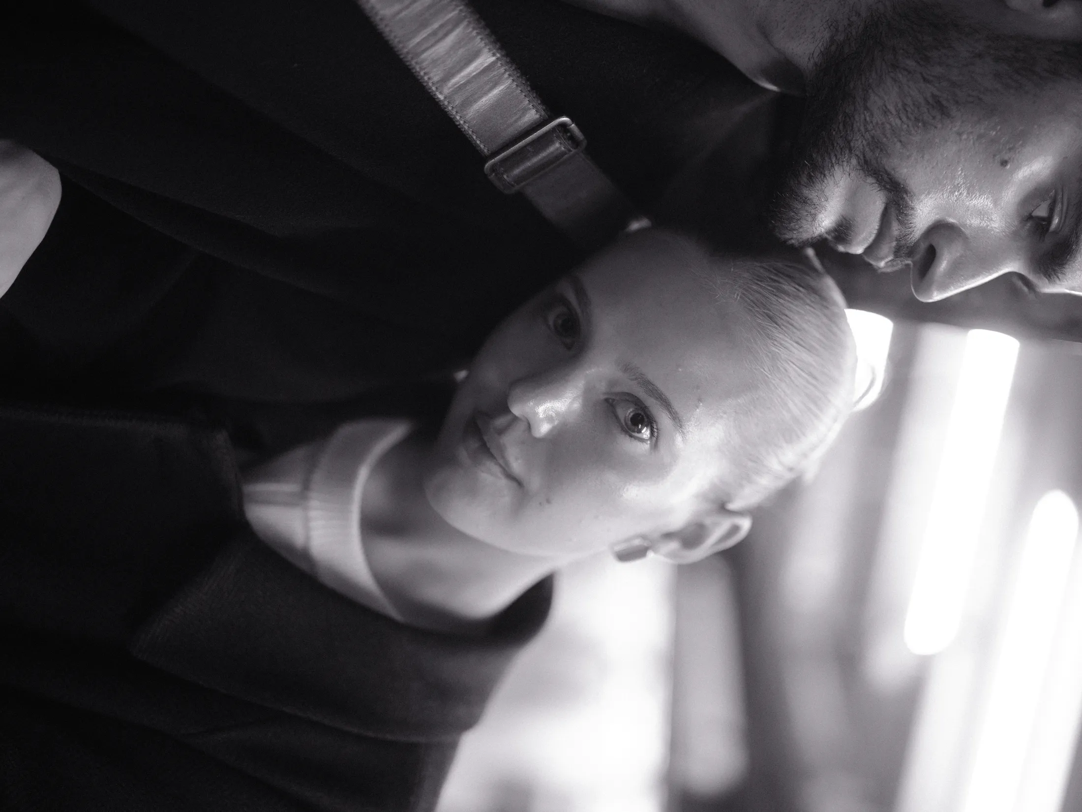 Black and white editorial campaign